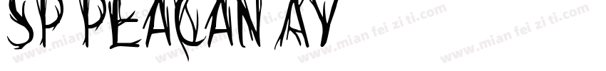 SP PeaCan A字体转换